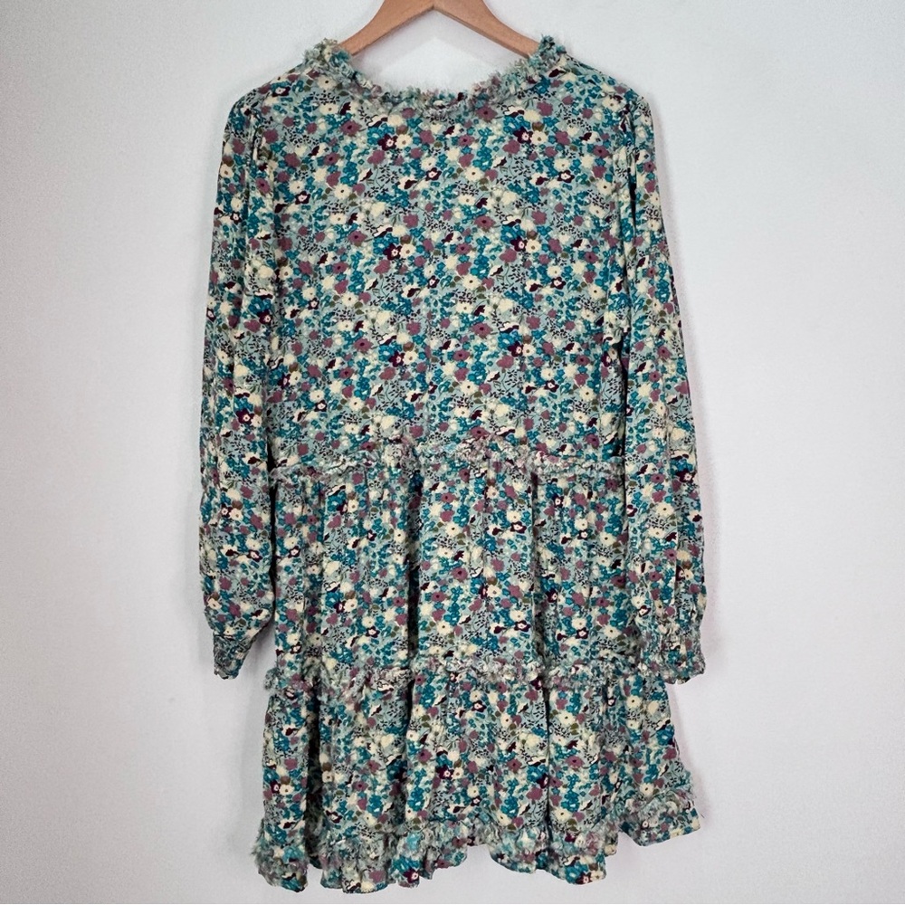 NATURAL LIFE Floral Dress - Blue and Red - Picture 8 of 16